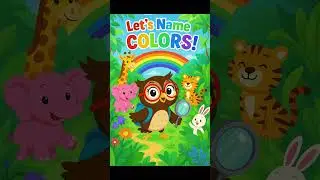 Let&rsquo;s Name the Colors! 🎨🦉 Fun Song for Kids