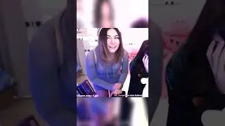 Alinity Finds Something Under Emiru's Desk   #shorts