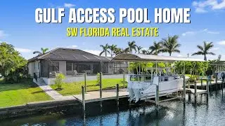 Deep Water Gulf Access Home in Cape Coral Is Waiting For You!