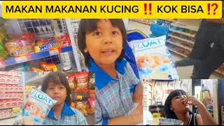 MAKAN MAKANAN BUAT KUCING ⁉️ EMANG BISA ⁉️‼️