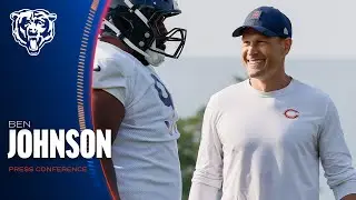 Ben Johnson discusses joint practice with Dolphins | Chicago Bears