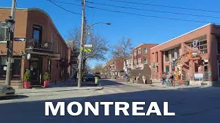 Montreal Street Life Virtual Walk in Villeray Neighborhood in May 2022