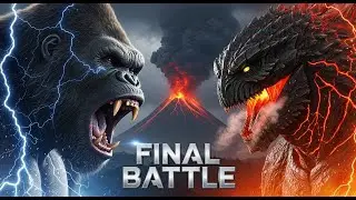 KING KONG vs THE MAGMA TITAN: The Ultimate Battle for Survival (4K AI Cinematic) 🌋🦍