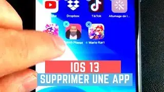 iOS 13 comment supprimer une application ? suppression d'app sur iPhone et iPad