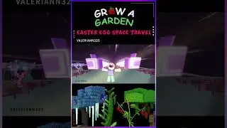 [Grow A Garden] The SPACE TRAVEL EASTER EGG Animation #growagarden #roblox #animation