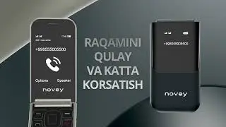 Oʻzida innovatsiya va uslubni birlashtirgan telefon! novey Z720