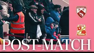 Ian Holloway on defeat to Morecambe | Swindon Town Football Club