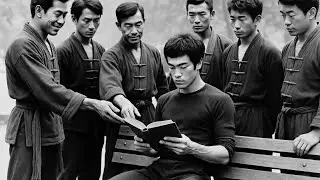 Bruce Lee le&iacute;a en la plaza cuando una pandilla dice: &ldquo;Mira al fraude, sabe leer&rdquo;: 5 segundos despu&eacute;s