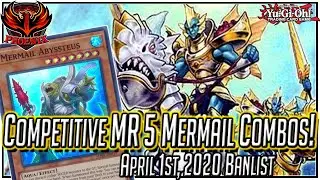 Yu-Gi-Oh! Competitive Mermail Combos! Master Rule 5! April 2020 Banlist!