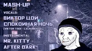 Кино × Mr. Kitty — Спокойная ночь после полуночи (mashup)
