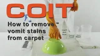How to Remove Vomit Stains from Carpet