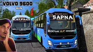 Volvo 9600 : Kalpana, Sapna & Simrik  Bus | Crazy Drivers Convoy