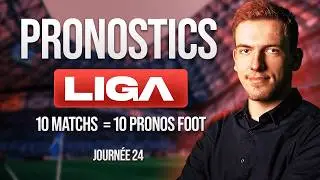 Pronostic football Liga J24 : Real Madrid Real Sociedad, FC Barcelone, Atletico Madrid, Betis...