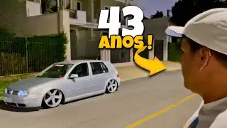 N&Atilde;O EXISTE IDADE PARA CARRO BAIXO ! Golf Fixa aro 20