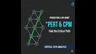 08-Nov-2025-Network Analysis-Production and Operations Management-PERT CPM