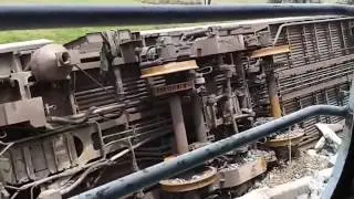Superfast Rajdhani Express 128 Kmph Accident