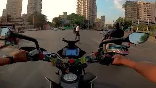 CITY RUN on KTM 390 ADVENTURE
