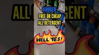 KROGER FREE OR CHEAP DETERGENT|WEEKLY DIGITAL DEALS