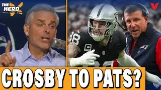 Maxx Crosby DONE WITH RAIDERS, wants to play for Vrabel & Patriots | Colin Cowherd REACTS:  HERD NFL
