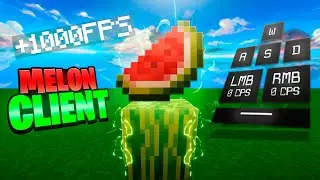 🍉EL NUEVO MELON CLIENT SUBE FPS AL M&Aacute;XIMO | MINECRAFT PVP CLIENT 1.8.9 NO PREMIUM🔷 +1000 FPS 2021