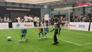 KidSize Humanoid Soccer Demo | RoboCup Singapore Open 2025