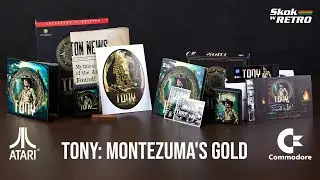 Tony: Montezuma's Gold unboxing, real Atari 800 XL and Commodore 64