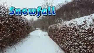 Snowfall || Walking || Copenhagen #snow #walking #copenhagen #relaxing #shakilch #4k #trending 