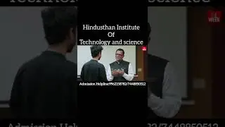 Hindustan institute of Technology Science Chennai/ College Review /Placement/Course#engineercareer