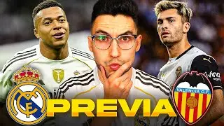 REAL MADRID vs VALENCIA &iquest;VINICIUS SUPLENTE? (PREVIA y POSIBLES ALINEACIONES)