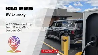 2000km family road trip in a 2024 Kia EV9