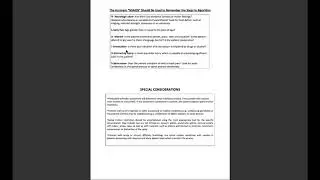 NSAIDS Protocol (SMR)