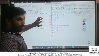 Coding Classes near me | Best Computer Institutes in Guntur Python Patterns | C Language in Guntur