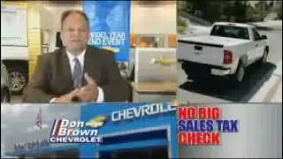 Don Brown Chevy September Commerical