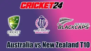 Cricket 24 T10 Gameplay | AUS vs NZ World Cup