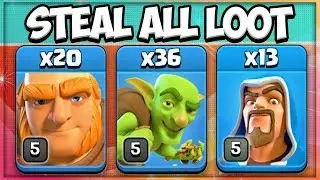 Best Town Hall 8 Attack Strategy | Dark Elixir Farming TH 8 | Goblin Knife | Clash of Clans