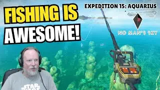 Fishing Is AWESOME In No Man's Sky Aquarius Update