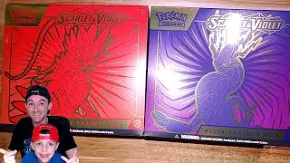 TCG Tony Opens Scarlet & Violet ETBs