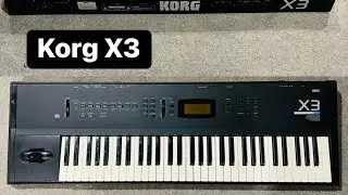 Korg X3 Music Workstation ( Wilsons Music Instruments Whatsapp No 03371476660 )