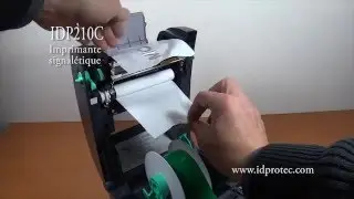 R&eacute;paration ruban encreur d&eacute;chir&eacute; sur imprimante signal&eacute;tique