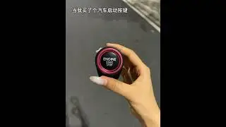 This car start button is a bit useful hahahaha with something very new toys pendant