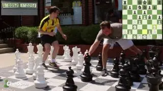 Maxime Vachier-Lagrave GIANT Chess vs IM Danny Rensch