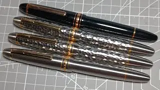 Majohn/Moonman Ti136 (P136 titanium pen) unbox by Ontario SP10 @joex  #MONTBLANC146 #majohn