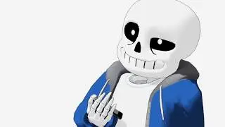 [MMD Undertale] Your puns are actually funny