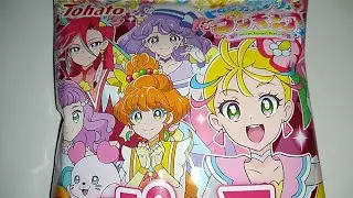 トロピカルージュプリキュア　ポテコ　お菓子　キュアサマー　ローラ　くるるん　キュアフラミンゴ　キュアパパイア　キュアコーラル　Tropical rouge Precure   snacks
