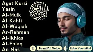 Quran Recitation in A Peaceful Voice I Alfatiha, Ayatul Kursi, Yasin ,Arrahman ,AlWaqiah