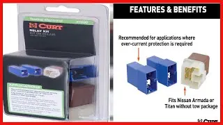 Factory Fit Relay Kit For Nissan Armada And Titan Trailer Wiring Upgrade