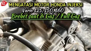 MENGATASI VARIO NYENDAT SAAT DI GAS #rayhanmotor #injeksi #fyp #automotivetutorial 