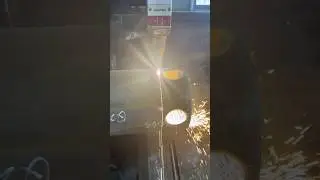 220-mm round pipe, 12-mm thickness &ndash; cut with a laser pipe cutter #Laser pipe cutting #machine