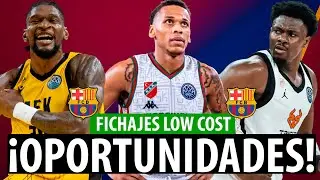 ¿BARÇA BASKET a por CHRIS SILVA y FATTS RUSSELL? ¿QUÉ FICHAJES LOW COST NECESITA? ¡8 OPCIONES!