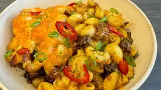Oxtail Mac and Cheese / Jamaicanstyle